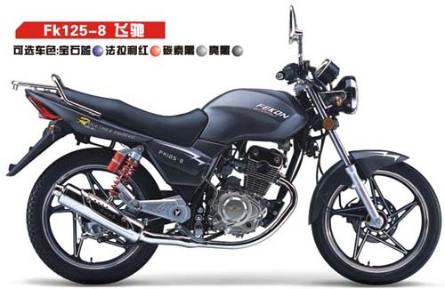 飞肯骑式车系列FK125-8（飞驰)摩托车 FK125-8（飞驰)