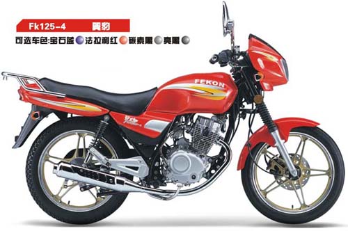 飞肯骑式车系列FK125-4（翼豹）摩托车 FK125-4（翼豹）