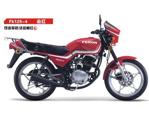 飞肯骑式车系列FK125-4 （老红）摩托车 FK125-4 （老红）