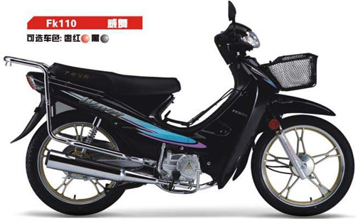 飞肯弯梁车系列FK110 （威武）摩托车 FK110 （威武）