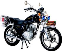 佛斯弟品牌骑式两轮系列FT125-2一代GN太子黑摩托车 FT125-2一代GN太子黑