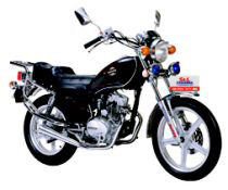 富先达品牌骑式两轮系列FXD125-11CM太子黑摩托车 FXD125-11CM太子黑