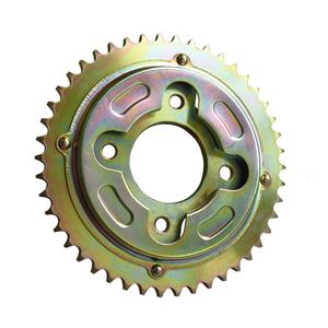 赛特尔从动链轮系列125-46T彩锌罩链轮 125-46T彩锌罩