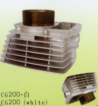 公羽风冷缸体200系列CG200-白缸体 CG200-白