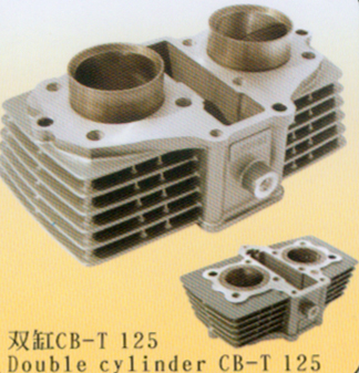 公羽双缸系列双缸CB-T125缸体 双缸CB-T125