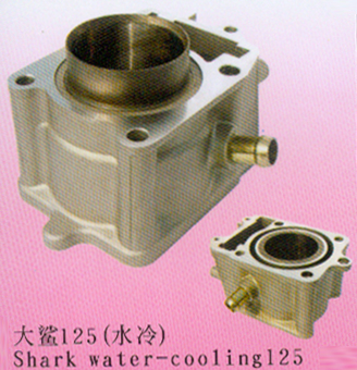 公羽水冷系列大鲨鱼125(水冷)缸体 大鲨鱼125(水冷)