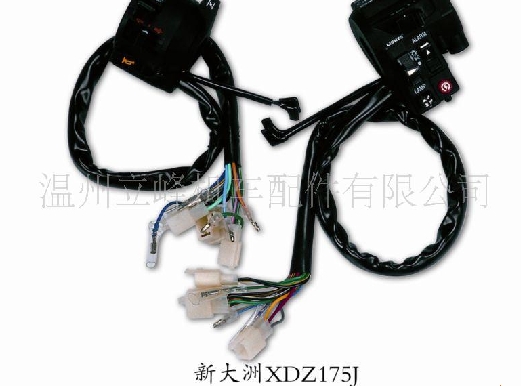 立峰摩托车配件系列新大洲XDZ175J闸把开关总成 XDZ175J