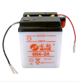 古越N系列摩托车用蓄电池6N4-2A 6N4-2A