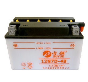 古越N系列摩托车用蓄电池12N7D-4B 12N7D-4B