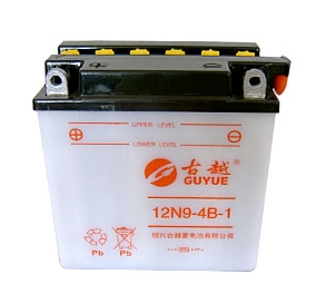 古越N系列摩托车用蓄电池12N9-4B-1 12N9-4B-1