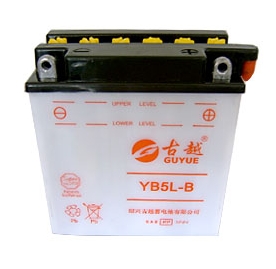 古越YB系列摩托车用蓄电池YB5L-B YB5L-B