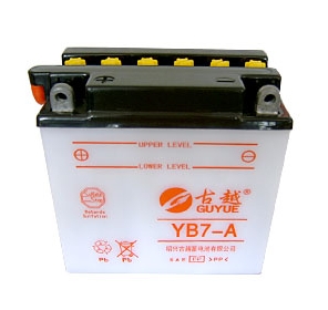 古越YB系列摩托车用蓄电池YB7-A YB7-A