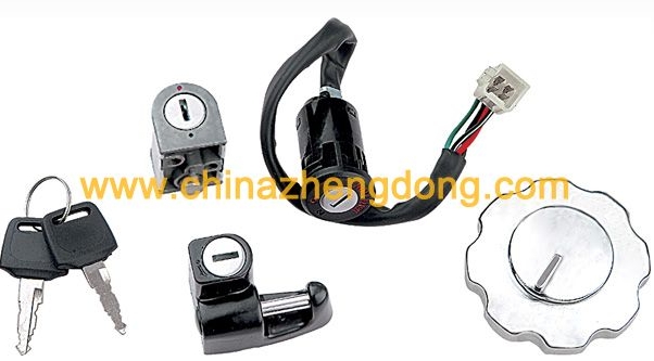 正东摩托车锁具系列本田CG125四锁 本田CG125四锁