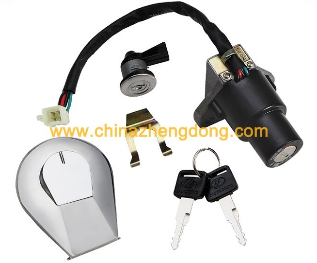 正东摩托车锁具系列力帆125T三锁 力帆125T三锁