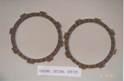长命摩托车摩擦片系列DX100、DT100、DT125摩擦片 DX100、DT100、DT125摩擦片