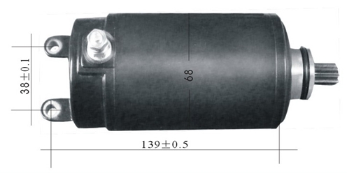 爱华摩托车起动电机系列MQ1413A(钱江750)